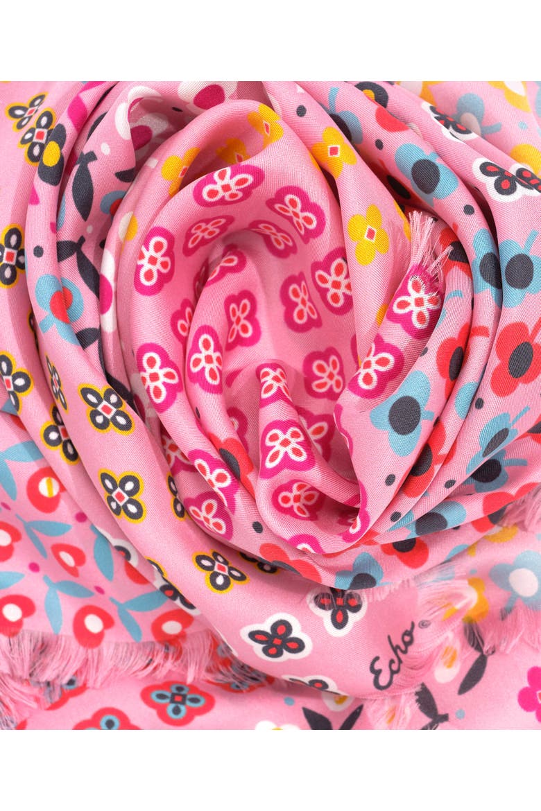 Clover Silk Oblong, Alternate, color, Beach Pink