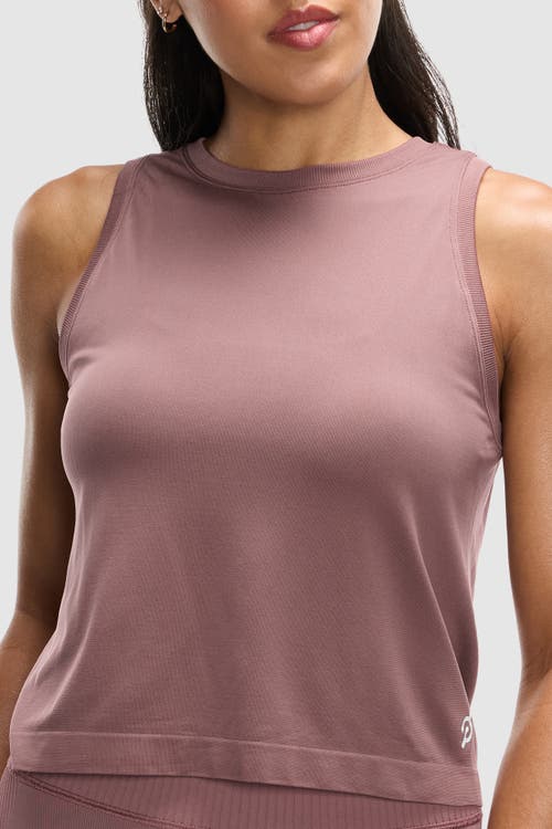 Peloton Seamless Tank In Rose Taupe