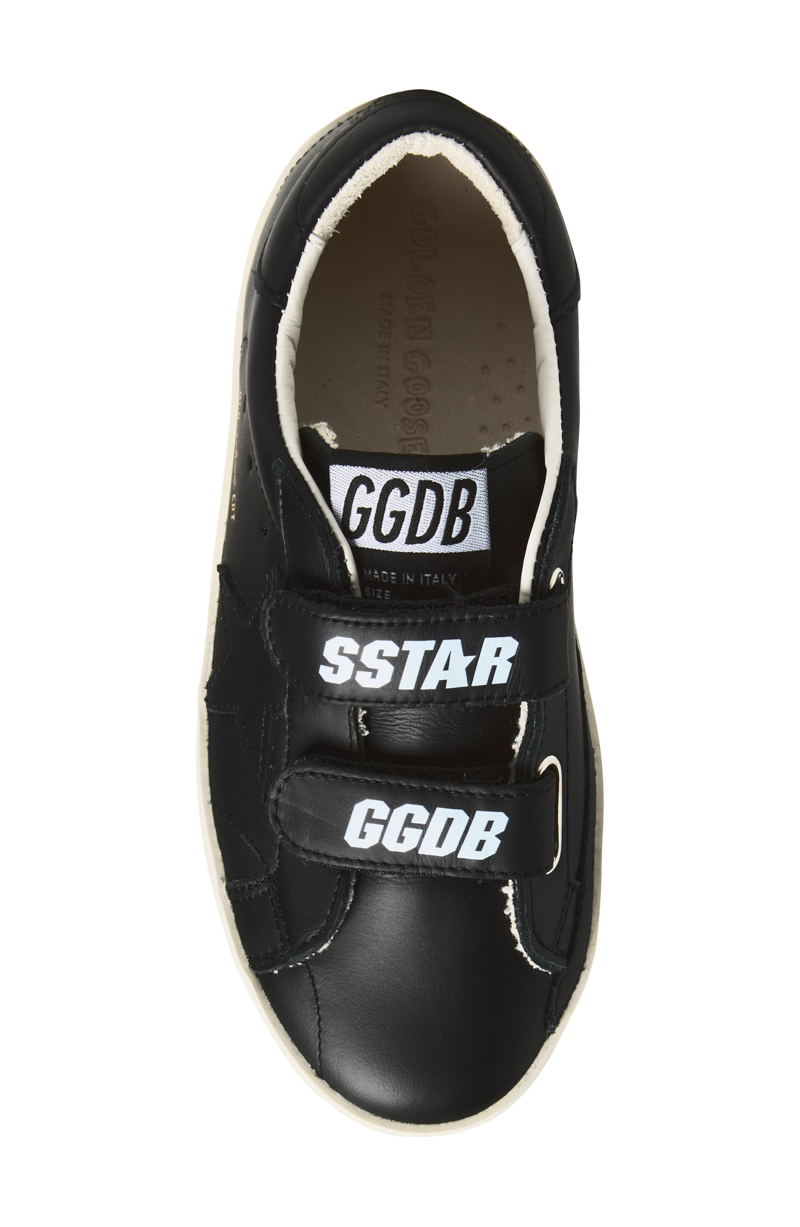 Golden Goose Kids' Old School Low Top Sneaker, Alternate, color, Black