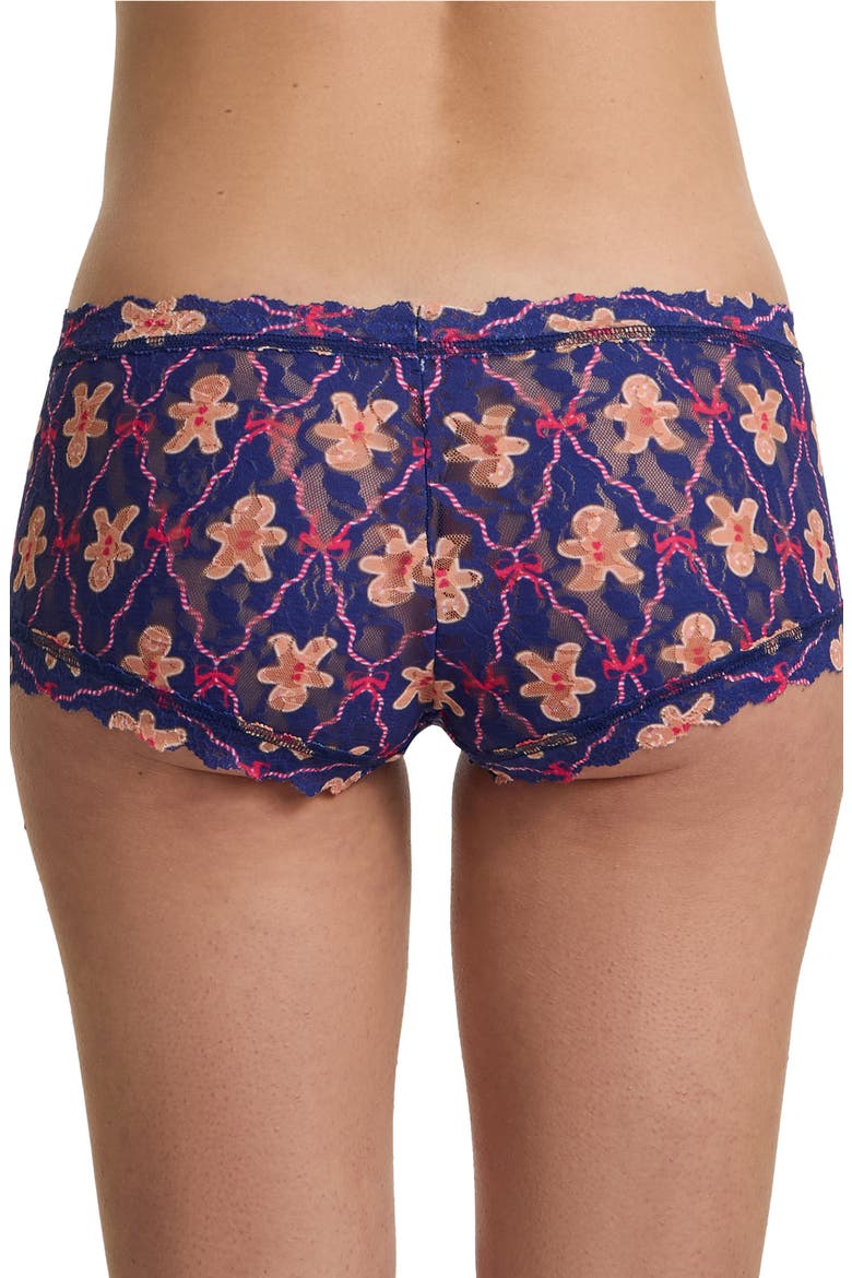 Print Boyshorts, Alternate, color, COOKIE CUTTER NAVY