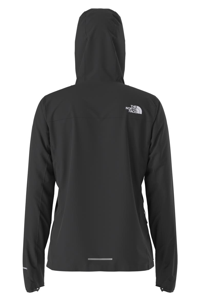 Wind Hooded Jacket, Alternate, color, THE NORTH FACE BLACK