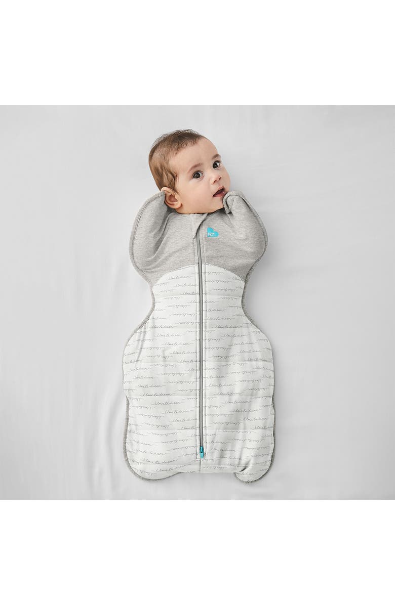LOVE TO DREAM Swaddle Up<sup>™</sup> 2.5 TOG Quilted Dream Stretch Cotton Swaddle, Alternate, color, White