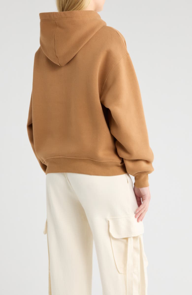 UGG<sup>®</sup> Logo Hoodie, Alternate, color, Chestnut