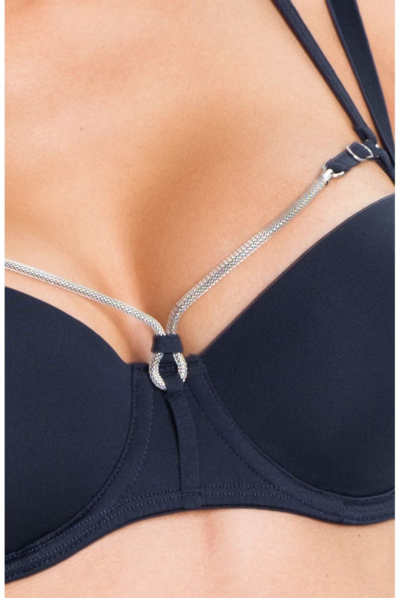 'Calder' Underwire Balconette Bra, Alternate, color, NIGHT BLUE