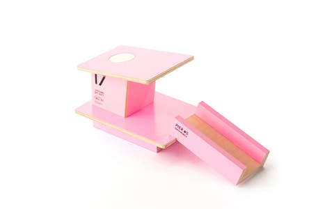 Pink Santa Monica Beach Tower