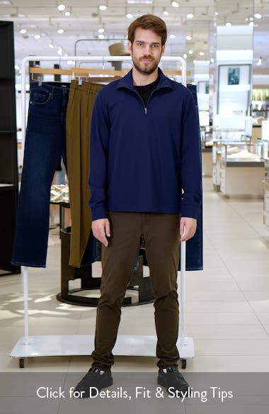 Travel Luxe Quarter Zip Pullover