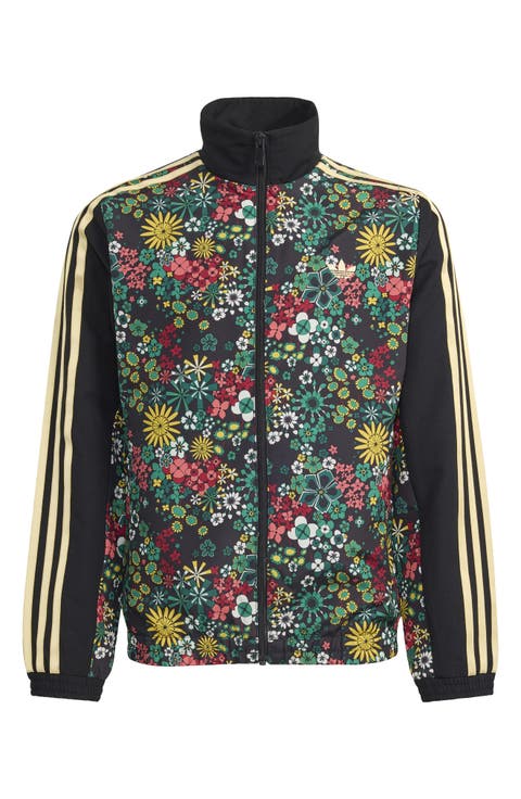 Kids' Floral Print Track Jacket (Big Kid)