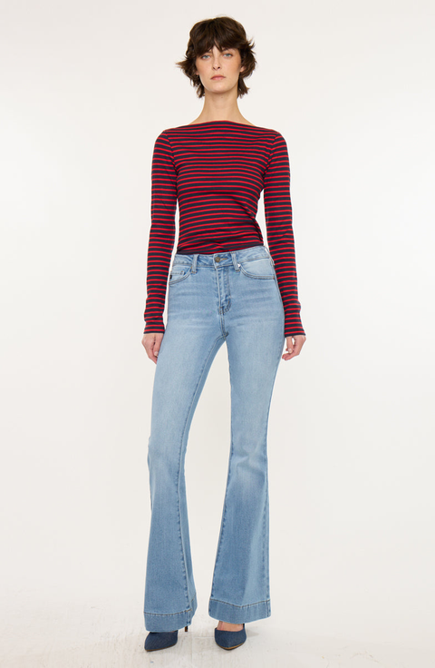 Roxanne High Rise Flare Jeans