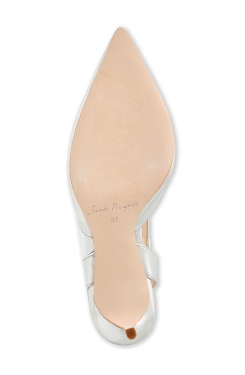 Jack Rogers Ansley Slingback Pump In Silver