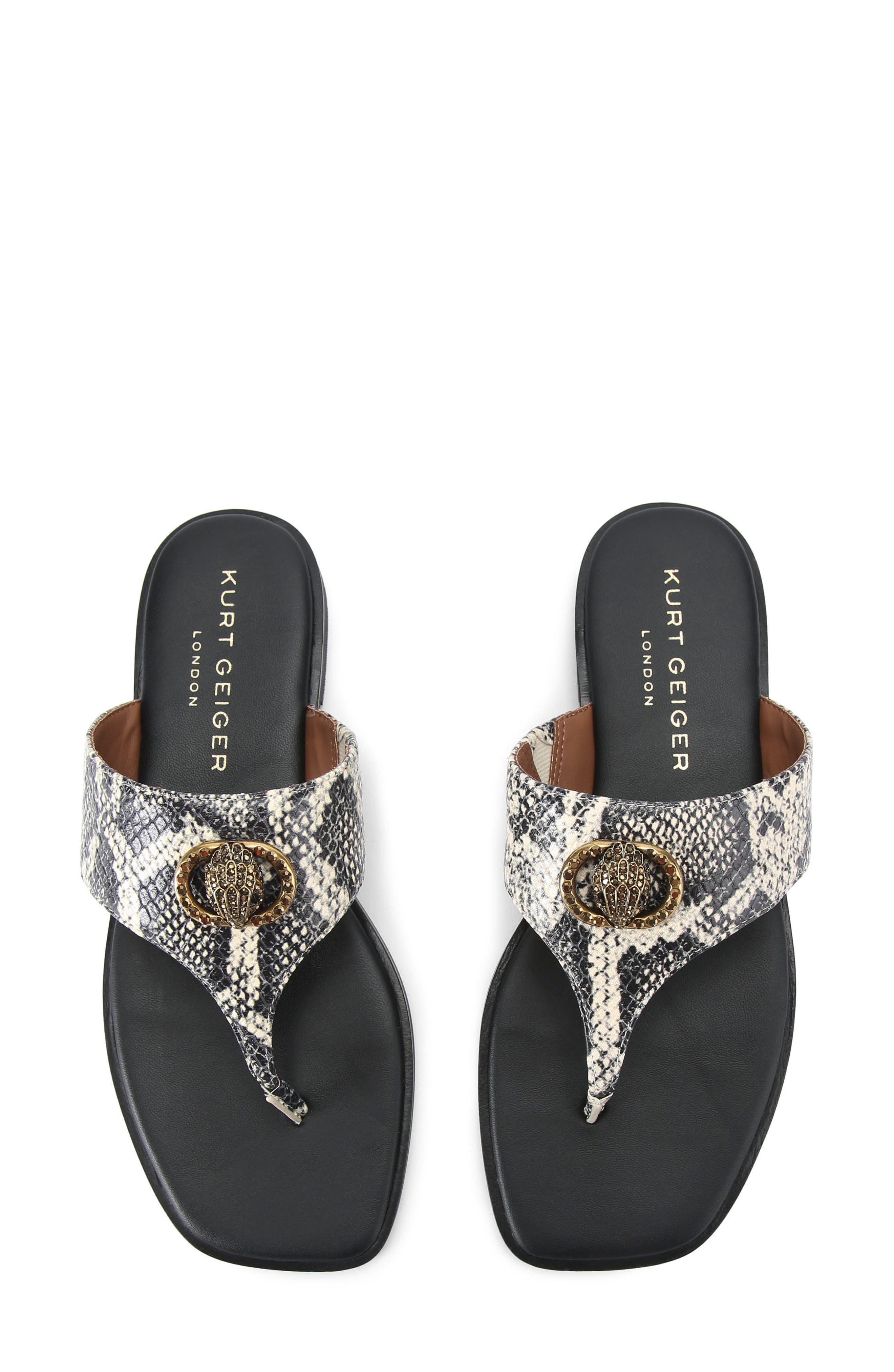 Kurt Geiger London Chelsea Flip Flop, Alternate, color, Open White