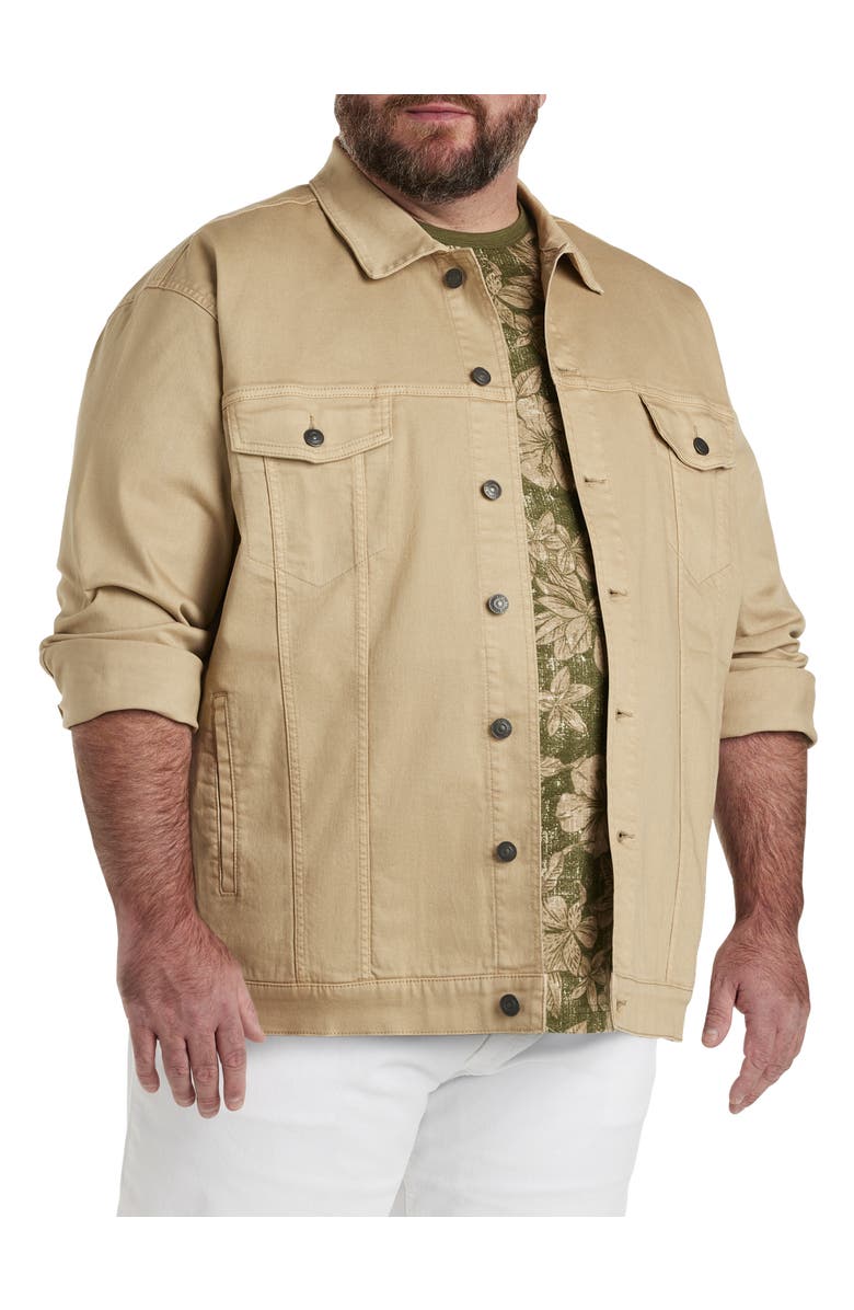 True Nation by DXL Big & Tall Twill Jacket, Main, color,