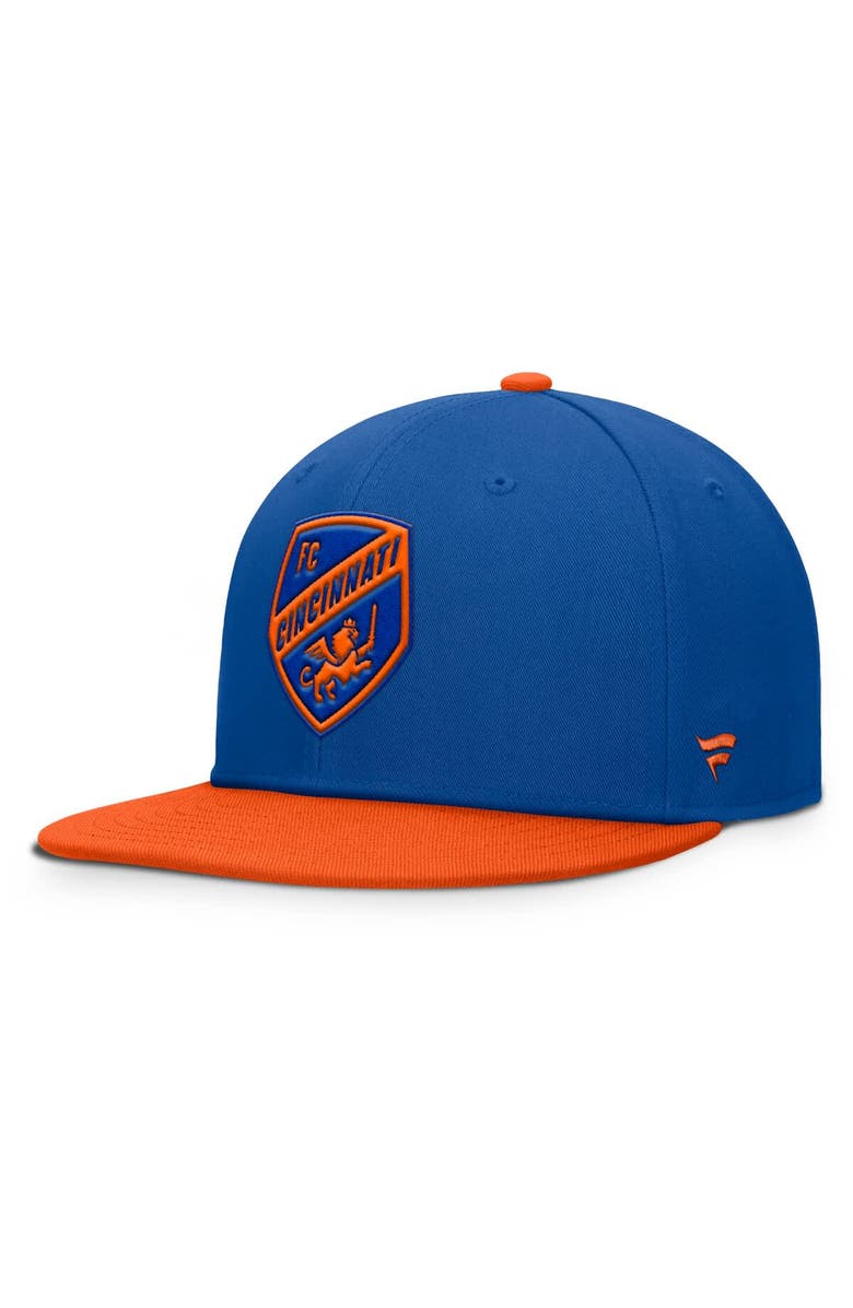 FANATICS Men's Fanatics Blue FC Cincinnati Sitter Snapback Hat, Alternate, color, Blue