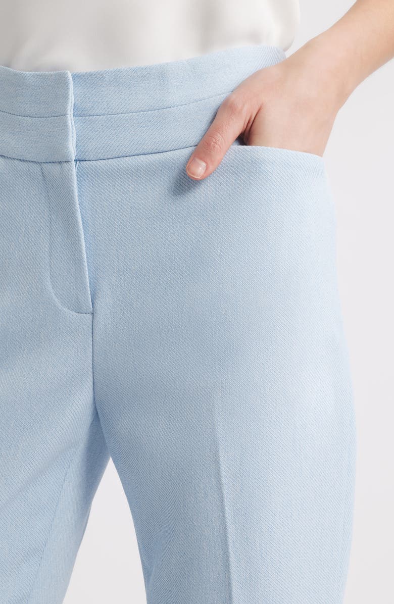Tahari ASL Flare Leg Pants, Alternate, color, Ice Blue