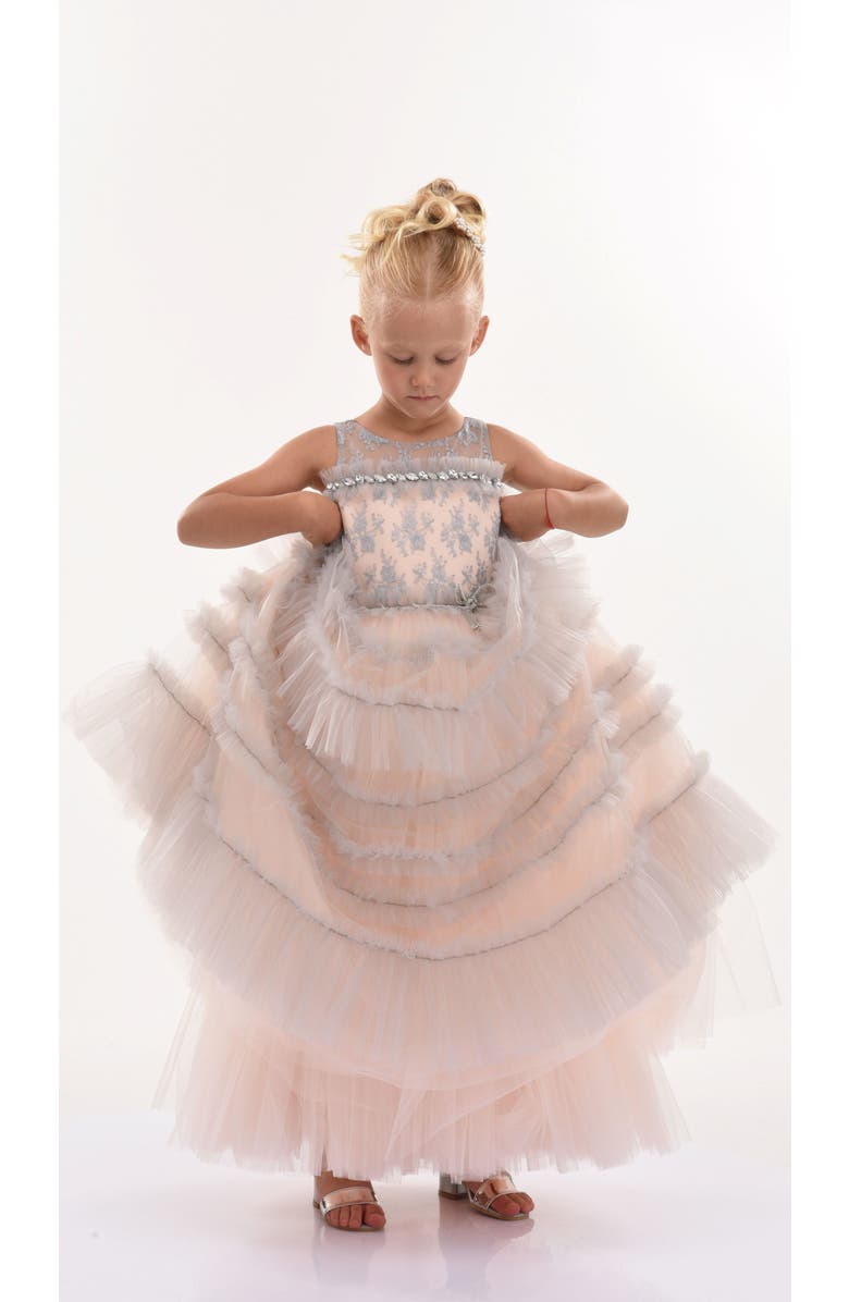 Tulleen Marianna Embroidered Dress, Alternate, color, Pink