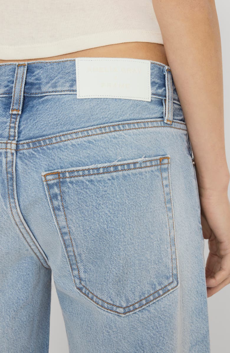 FRAME x Amelia Gray The Pixie Gray Relaxed Bootcut Jeans, Alternate, color, Unknown