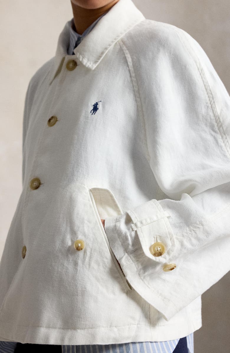 Polo Ralph Lauren Boxy Cotton Jacket, Alternate, color, Nevis