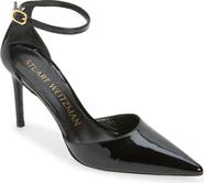 Stuart Weitzman Patent Pointed Toe Pump