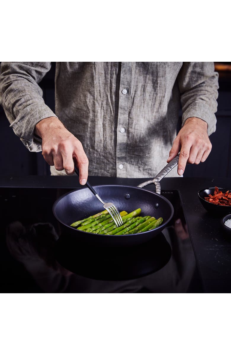 Alva Artist Carbon Steel Frying Pan Set, Alternate, color, Black