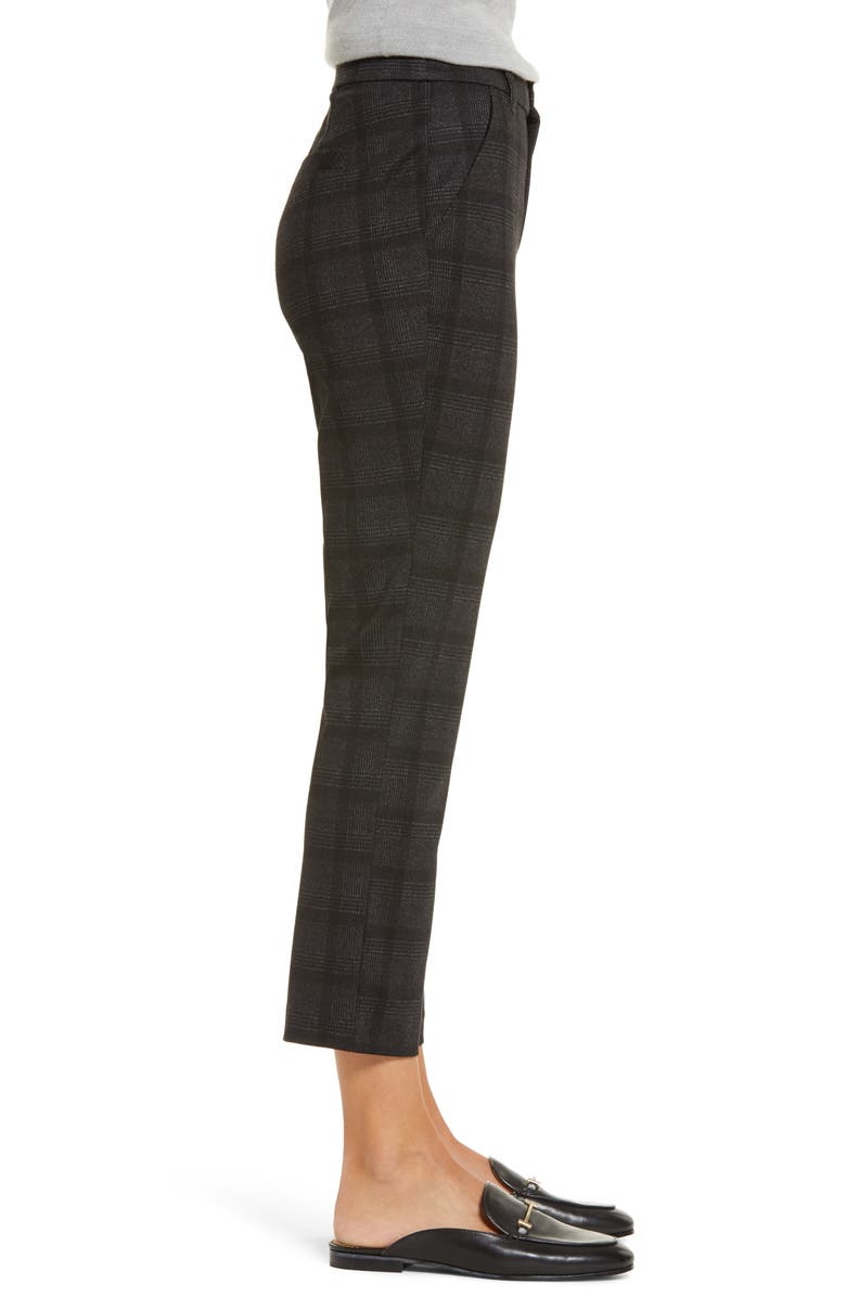 Wit & Wisdom 'Ab'Solution Plaid Ankle Trousers, Alternate, color, 