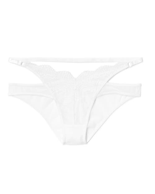 Adore Me Kaia Cheeky Panties In White
