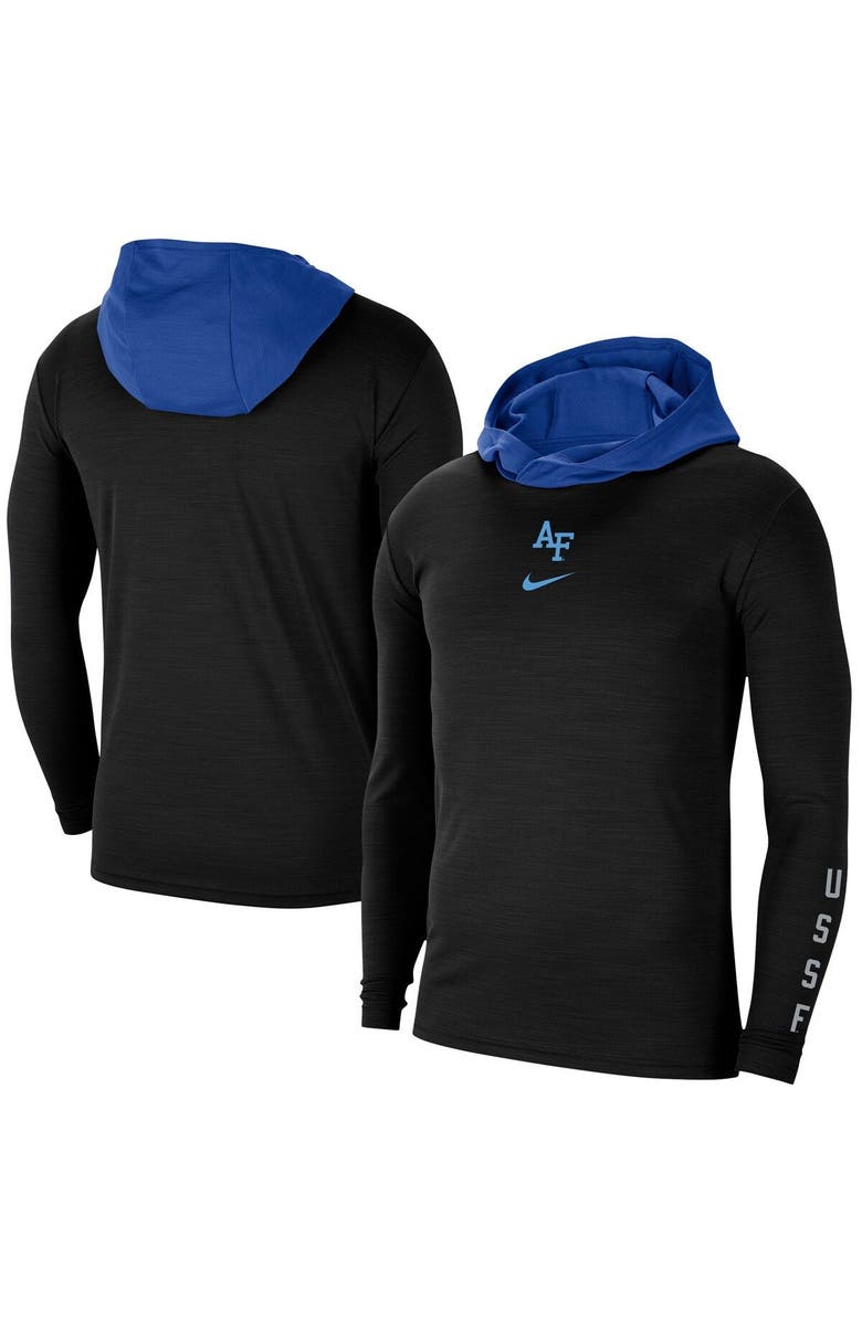 Nike Men's Nike Black Air Force Falcons Space Force Rivalry Long Sleeve Hoodie T-Shirt, Main, color, Black