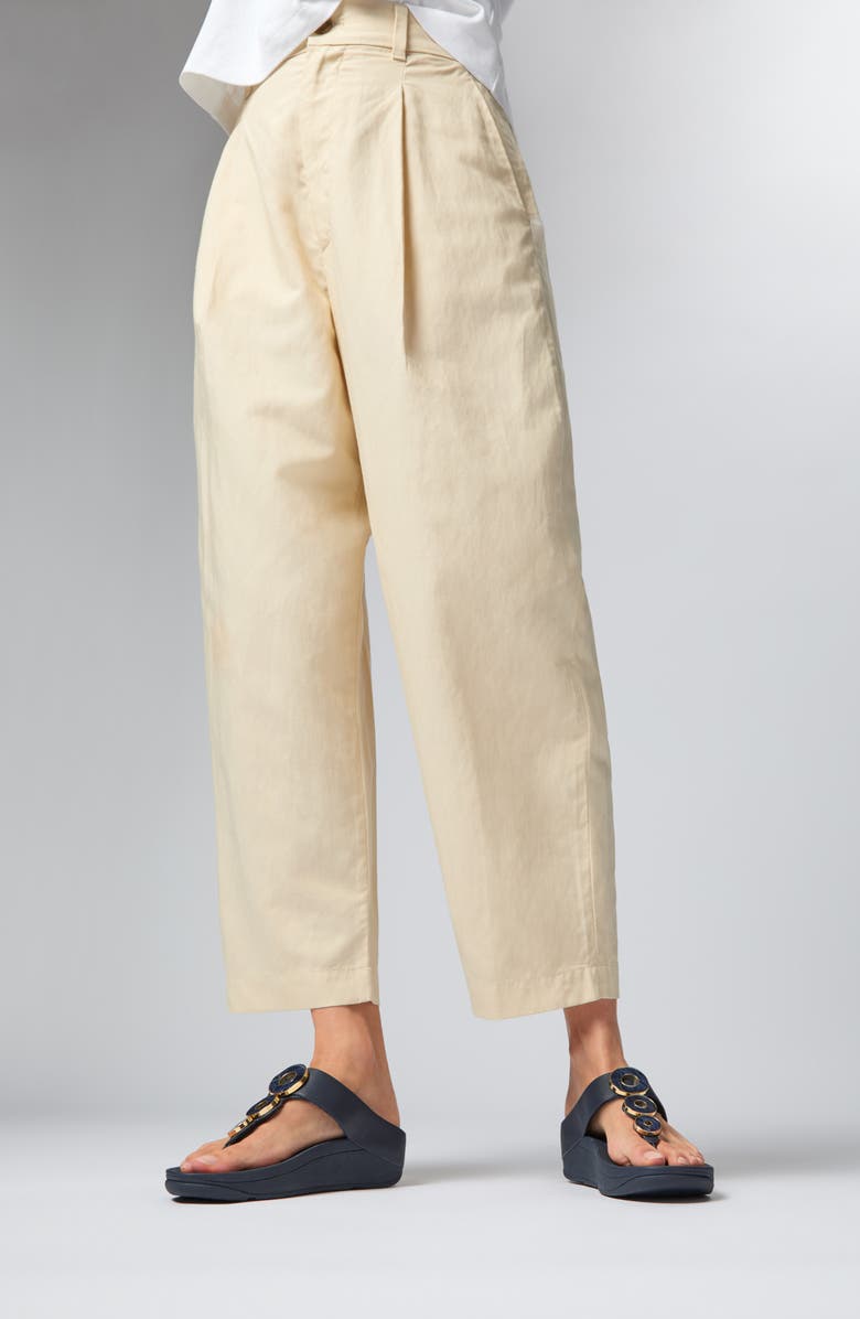 FitFlop Fino Platform Wedge Flip Flop, Alternate, color, Midnight Navy