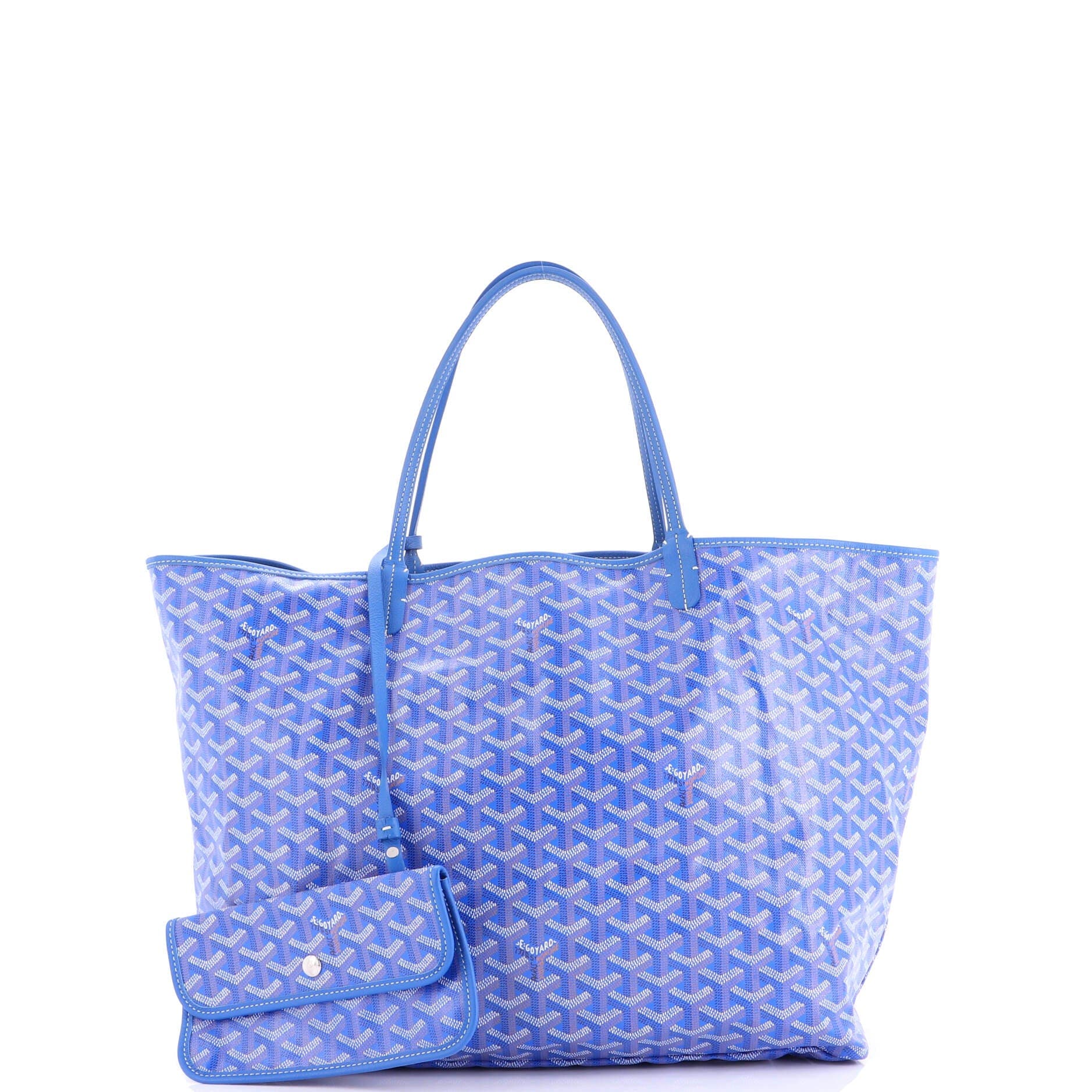Pre-Owned Goyard Saint Louis Tote Coated Canvas GM, Alternate, color, 
