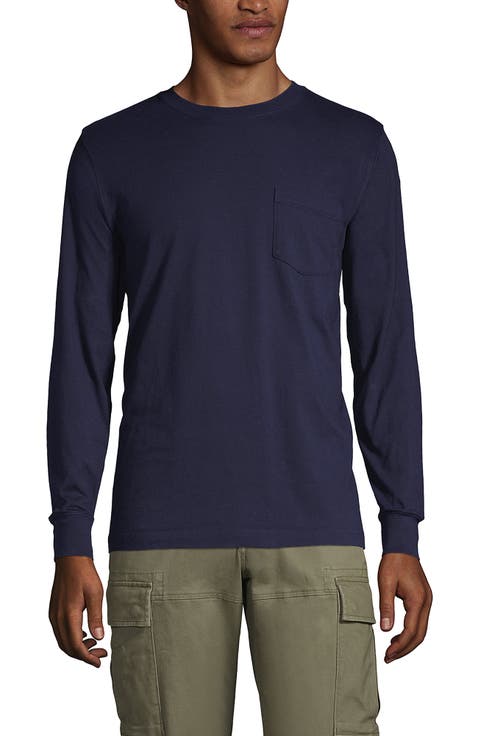 Super-T Long Sleeve T-Shirt with Pocket