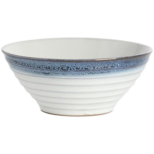 Gibson Elite Spiral Embossed 16 Piece Stoneware Dinnerware Set In White