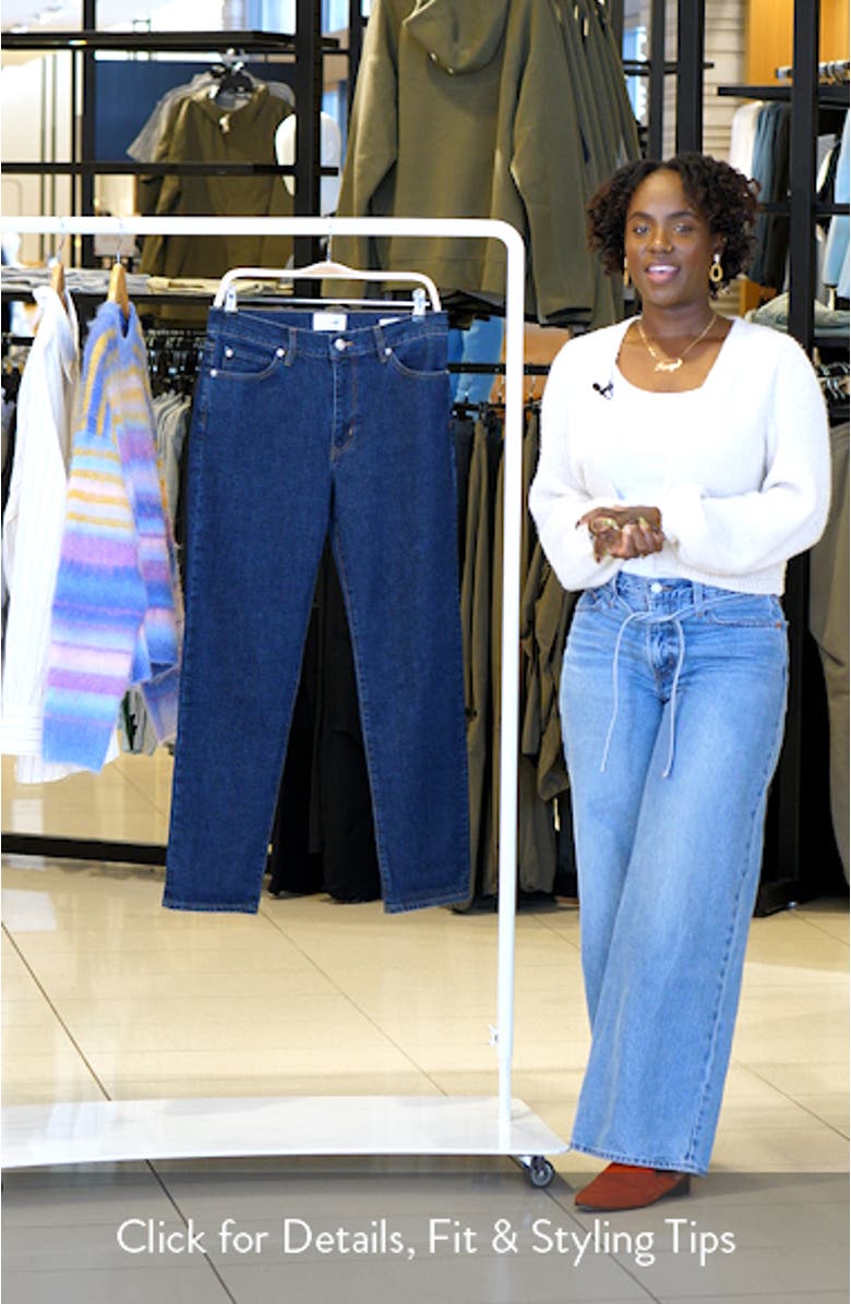 The Borrowed Mid Rise Boyfriend Jeans