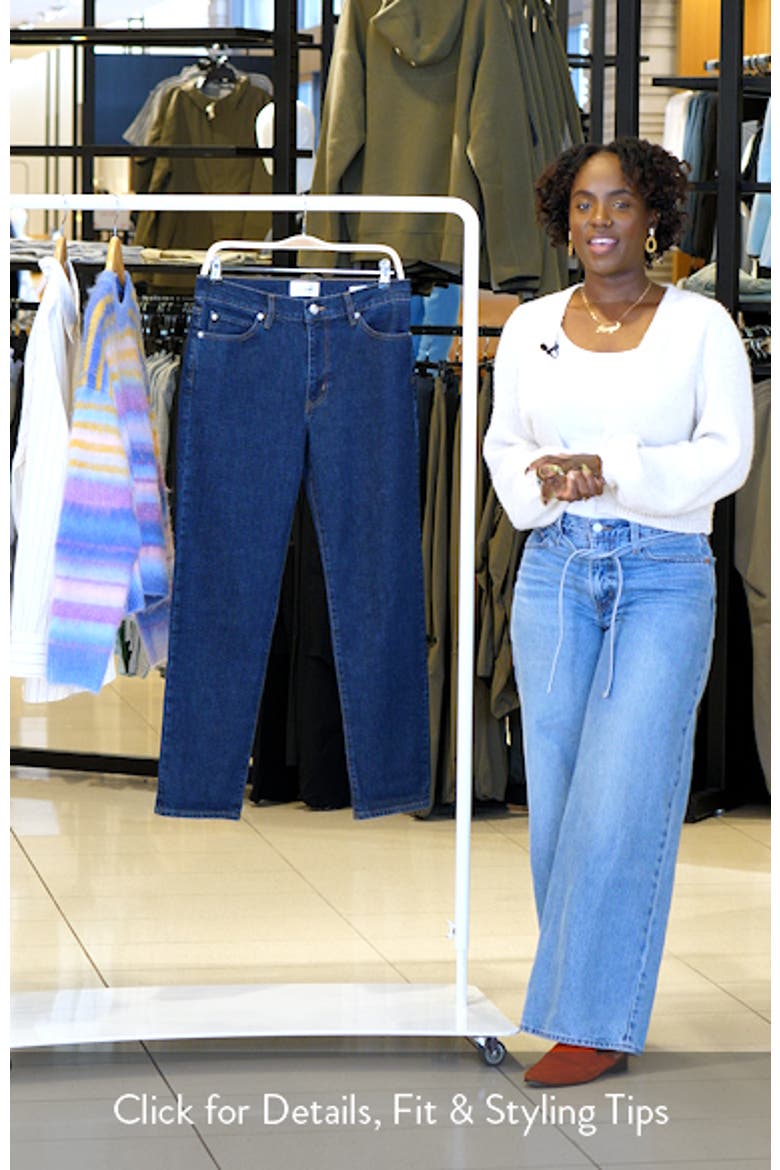 The Borrowed Mid Rise Boyfriend Jeans video