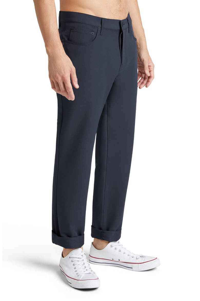 Stretch Twill Five Pocket Pants, Alternate, color, MIDNIGHT