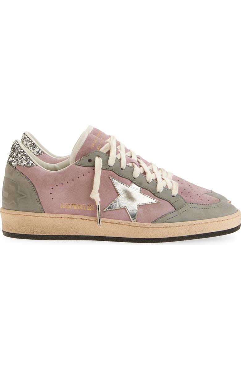 Golden Goose Ball Star Low Top Sneaker, Alternate, color, Lilac/ Grey