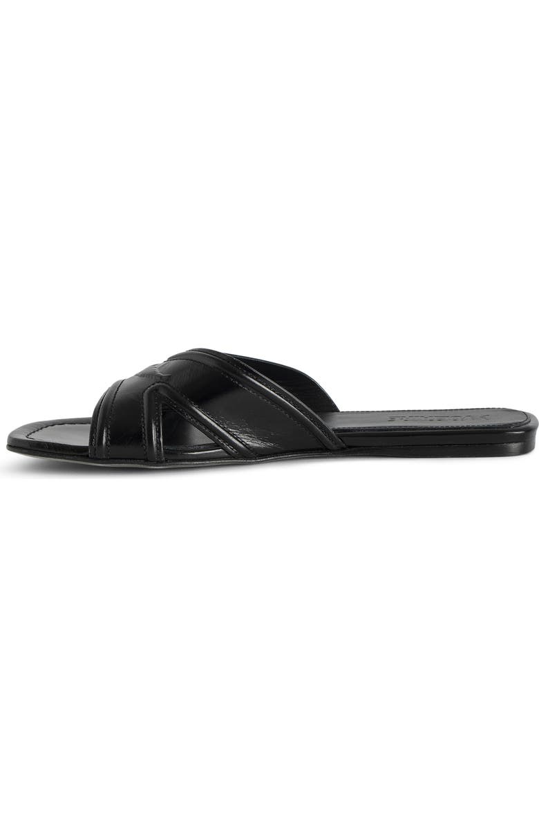 Zadig & Voltaire Azora Slide Sandal, Alternate, color, Noir