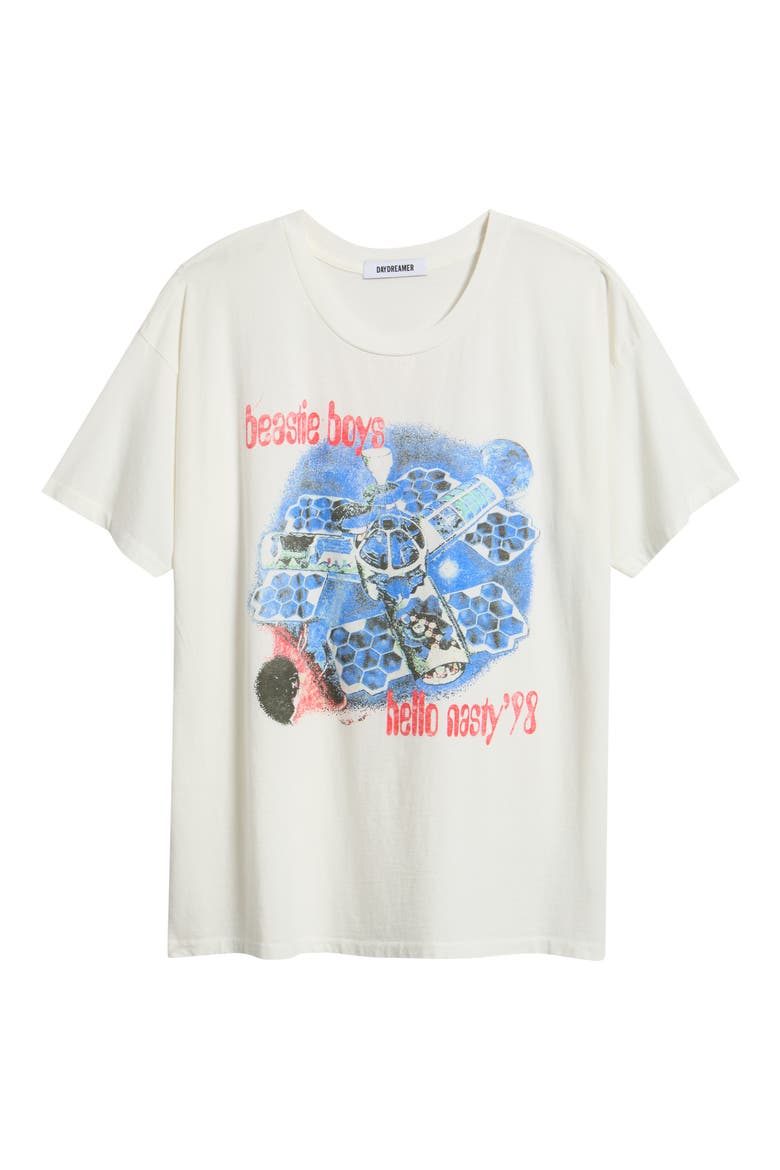 Beastie Boys Hello Nasty Graphic T-Shirt, Alternate, color, VINTAGE WHITE