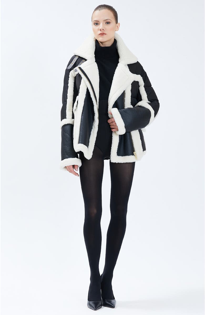 Nicole Benisti Garnier Shearling Puffer Jacket, Alternate, color,