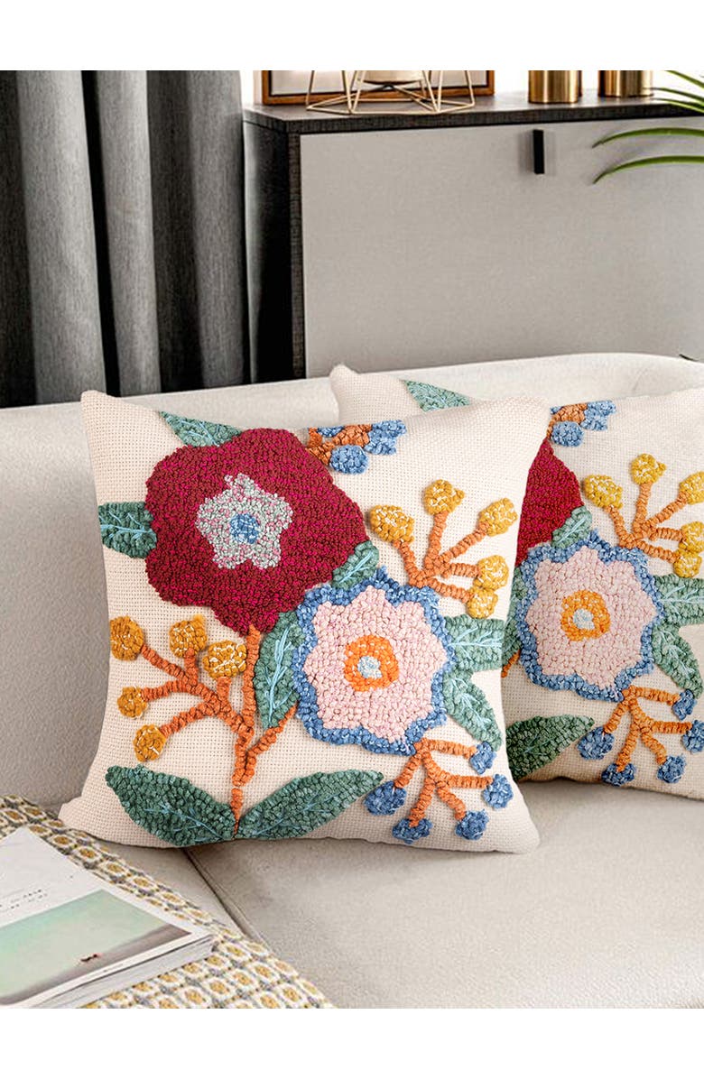 GAURI KOHLI Prague Throw Pillow Cover, Alternate, color, Multicolored