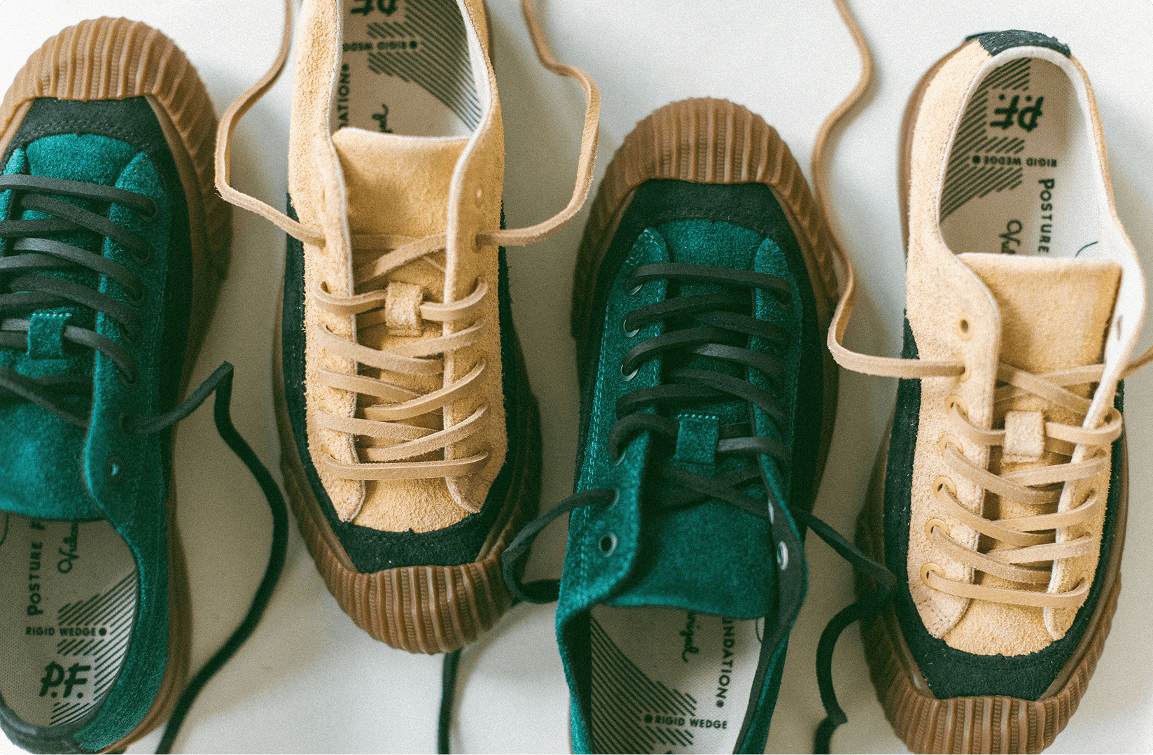 Grounder Field-Spec Low Top Suede Sneaker, Alternate, color, Deep Green-Gum