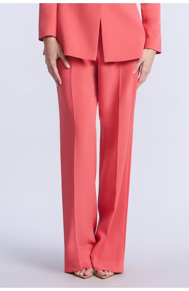 BCBGMAXAZRIA Cady Relaxed Stright Pant, Alternate, color, Cherry Blossom