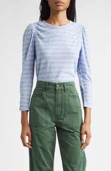 Bouvet Puff Sleeve Cotton T-Shirt