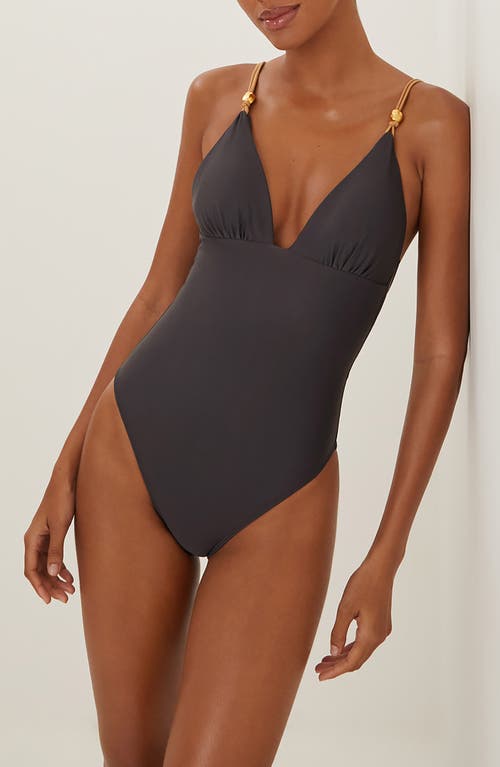 Vix Swimwear Nancy Claire One-piece Swimsuit In Grey