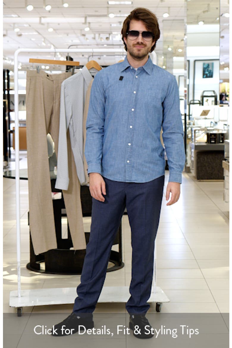Roan Slim Fit Button-Up Shirt video