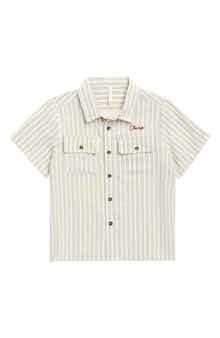 Kids' Champ Striped Short Sleeve Shirt