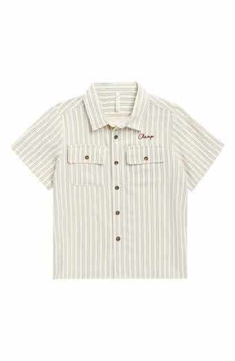 Kids' Champ Striped Short Sleeve Shirt