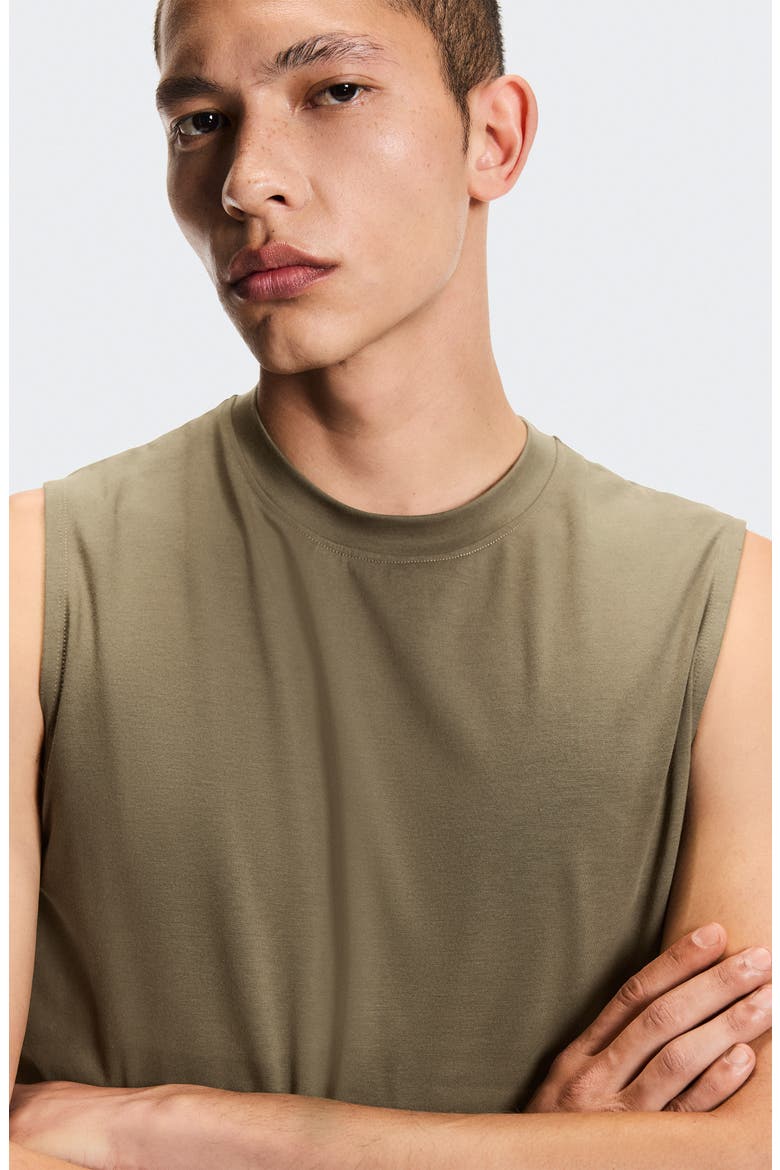 Focus Performance Sleeveless T-Shirt, Alternate, color, KALAMATA