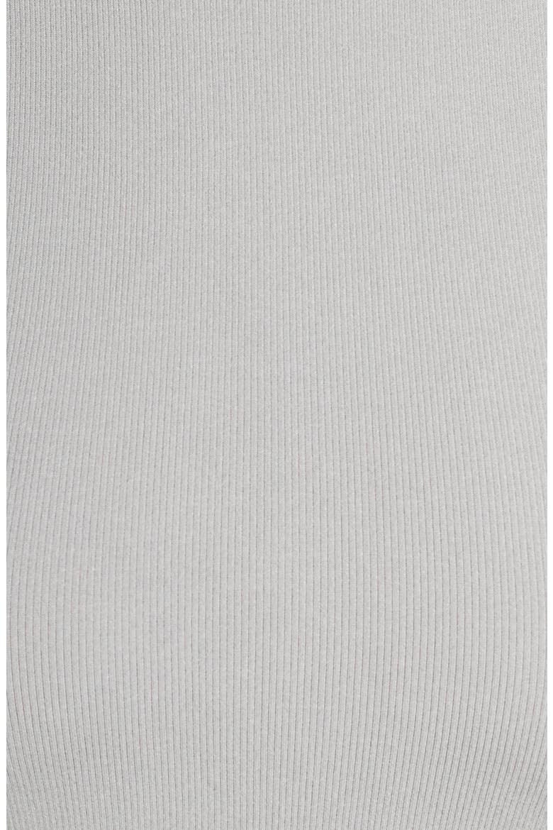 Hayley Racerback Brami Crop Top, Alternate, color, GREY