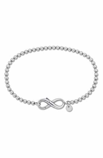 DELMAR Infinity Bead Link Bracelet