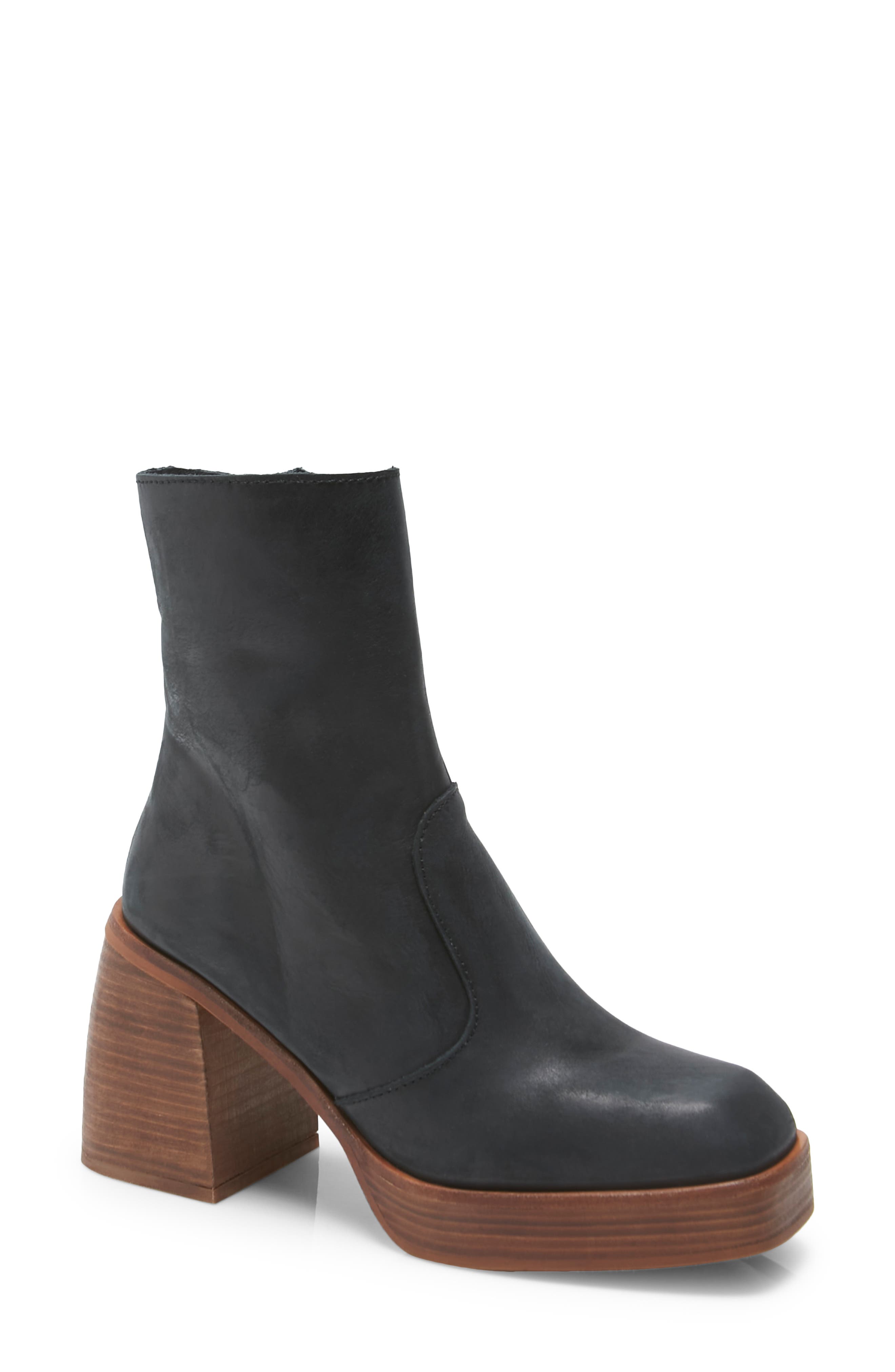 Free People Ruby Platform Bootie, Main, color, 