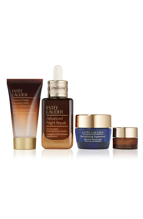 Estée Lauder Advanced Night Repair Skin Care Set In Transparent