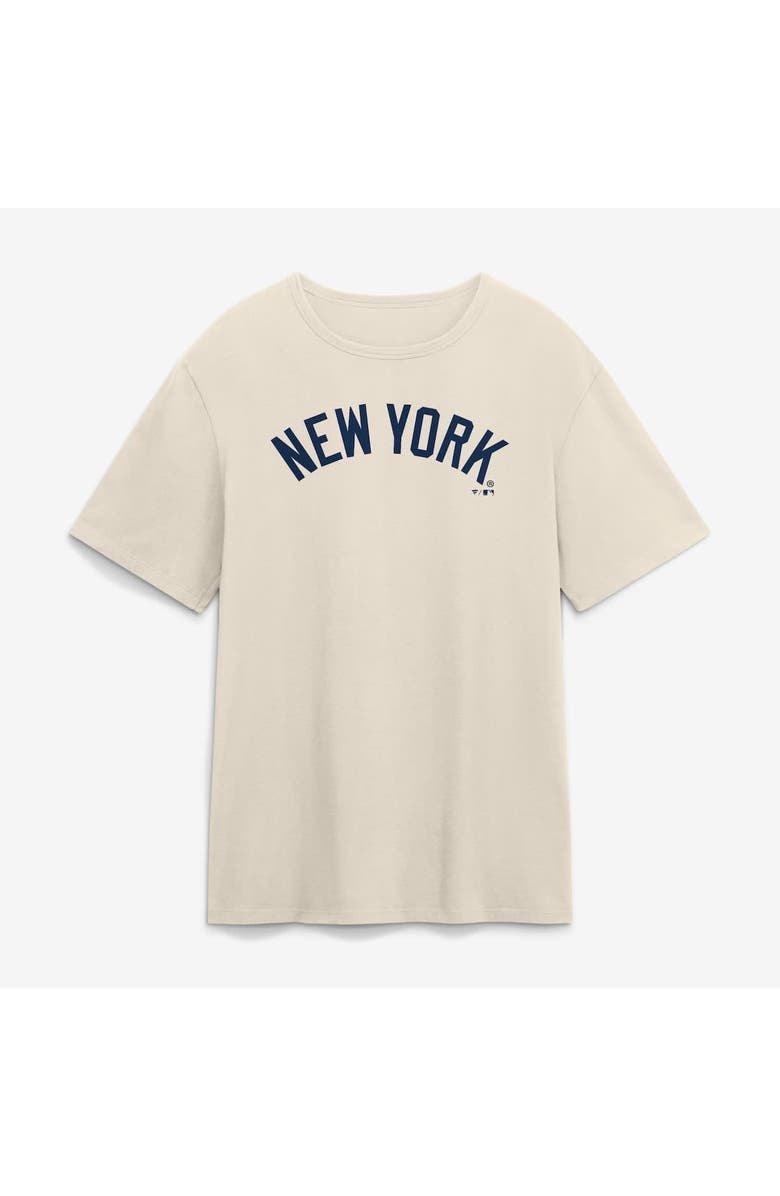 FANATICS Men's Fanatics Tan New York Yankees Alternate Logo Legacy T-Shirt, Alternate, color, Tan